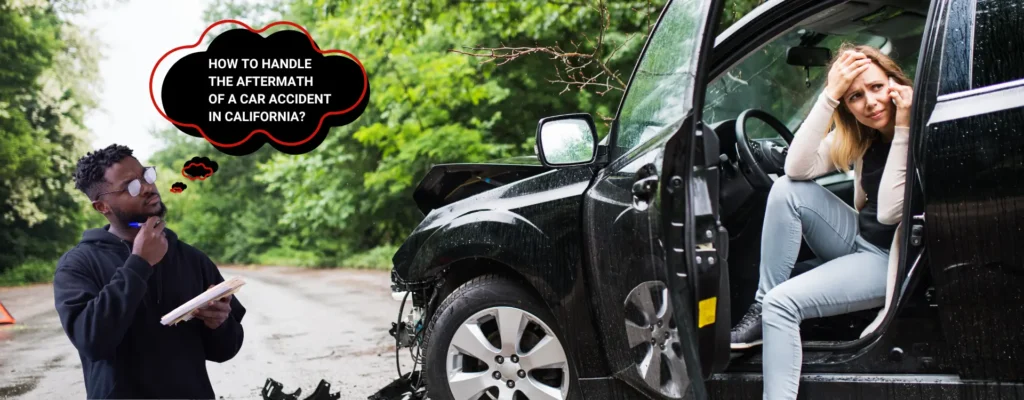 aftermath of a car accident