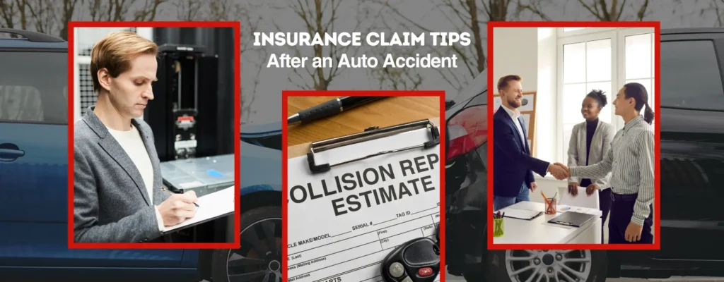 insurance claim tips after an auto accident