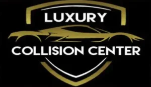 luxury collision center modesto logo