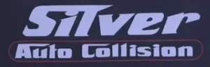 silver auto collision logo