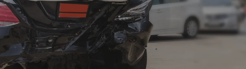 rear end crash rear end crash