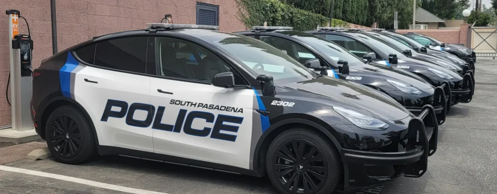 south pasadena electric police fleet