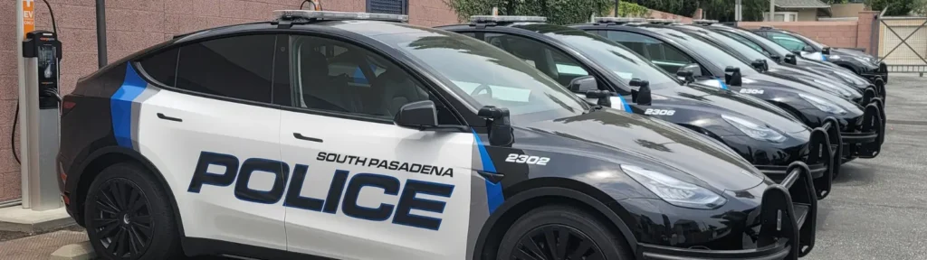 south pasadena police cars