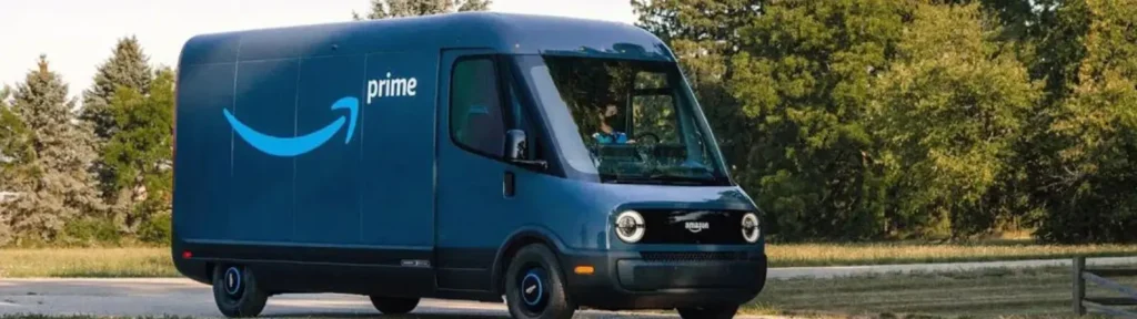 rivian amazon delivery van