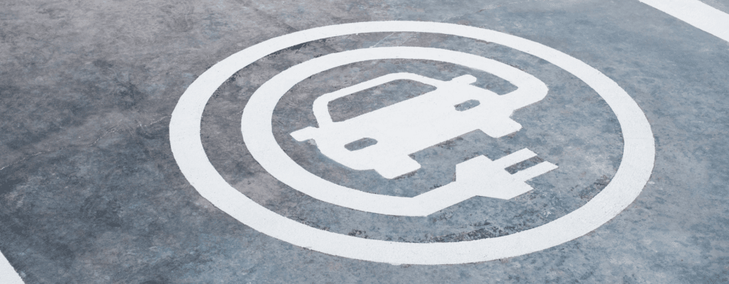 EV charging roadway in California