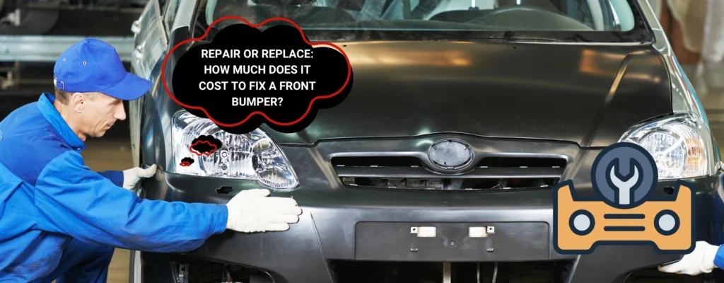 cost to fix a front bumper