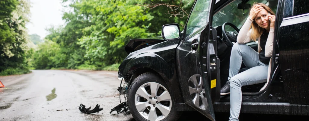 hit your own car