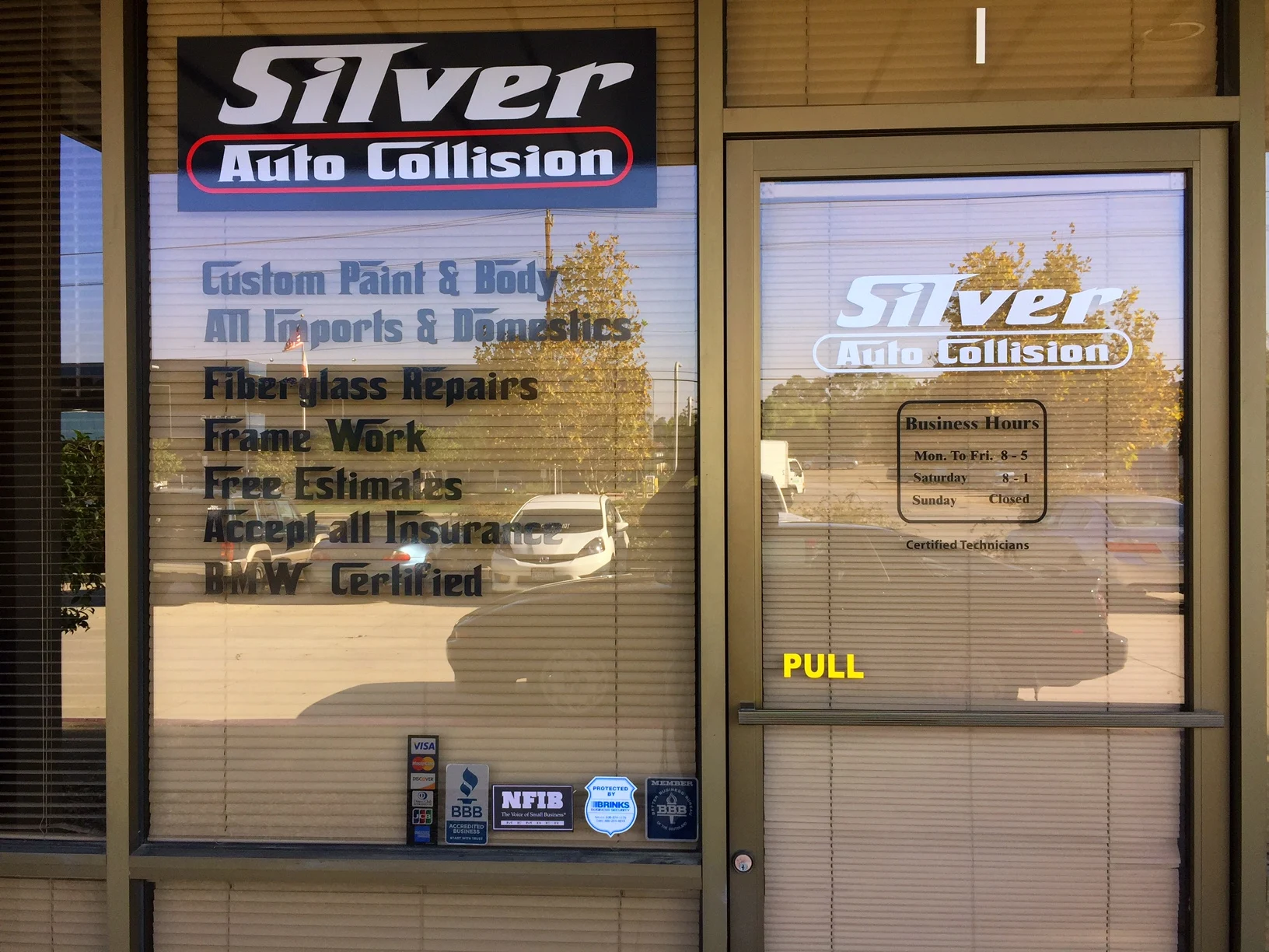Silver Auto Collision