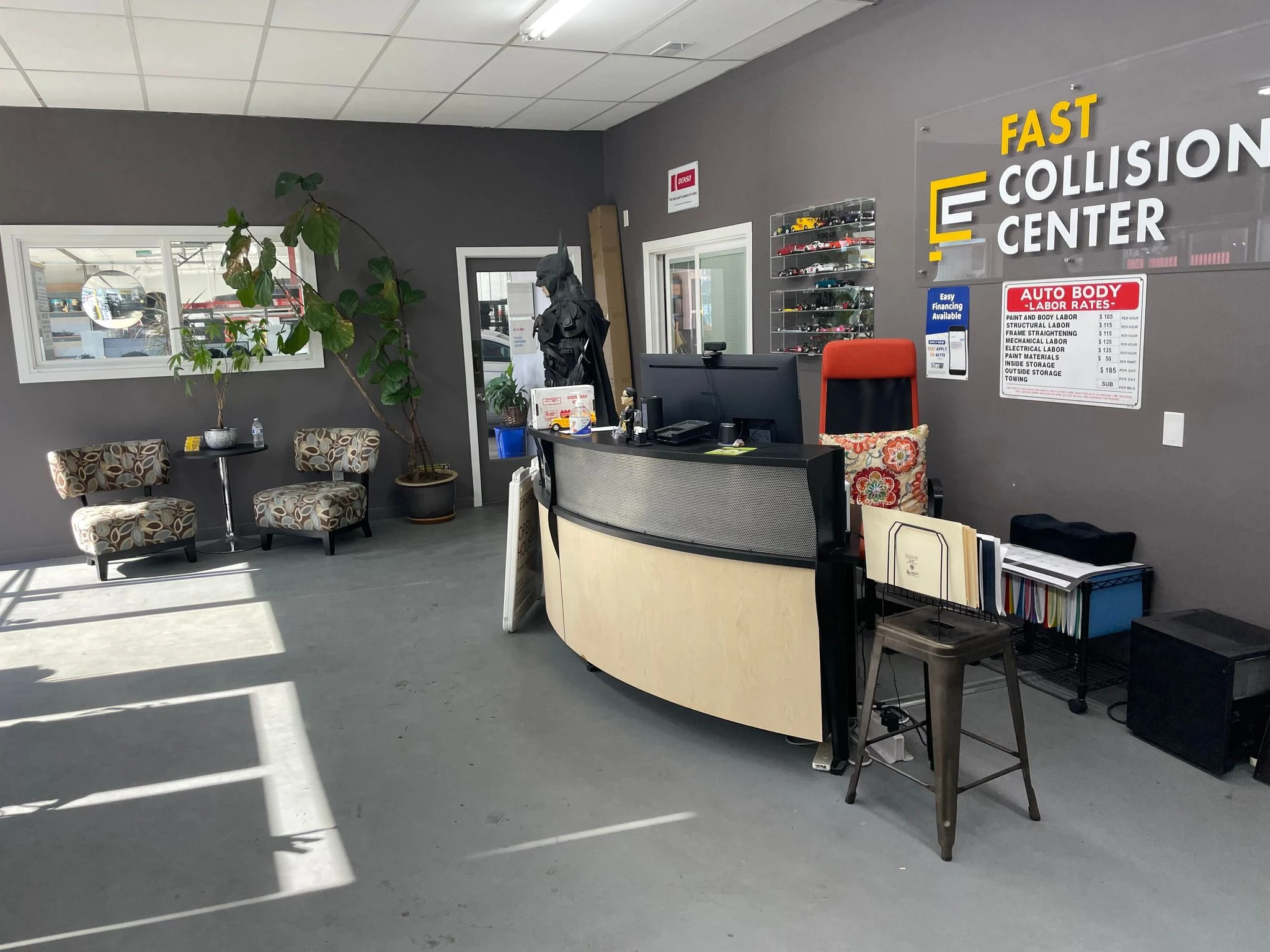 Fast Collision Center
