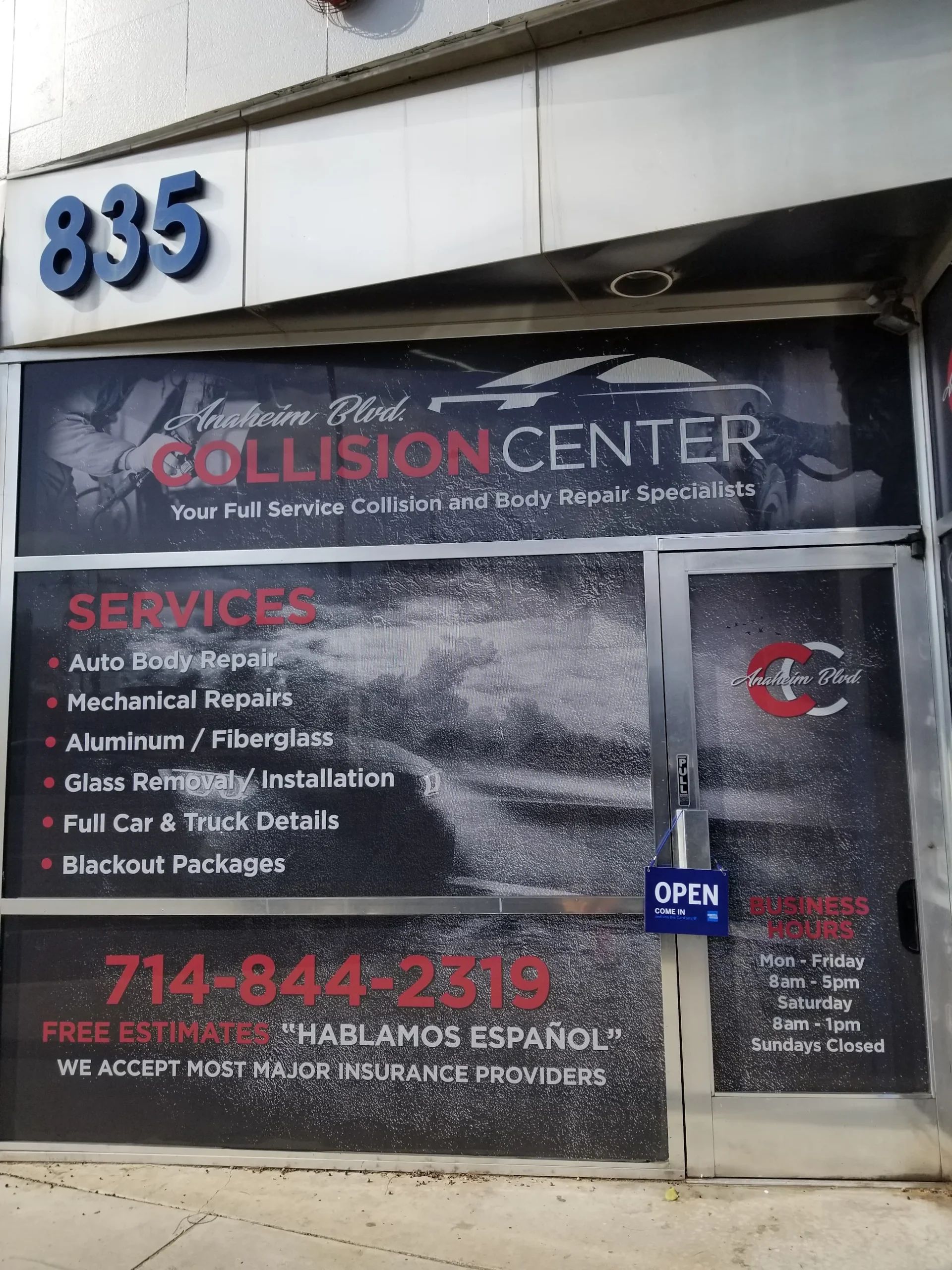 Anaheim Blvd. Collision Center